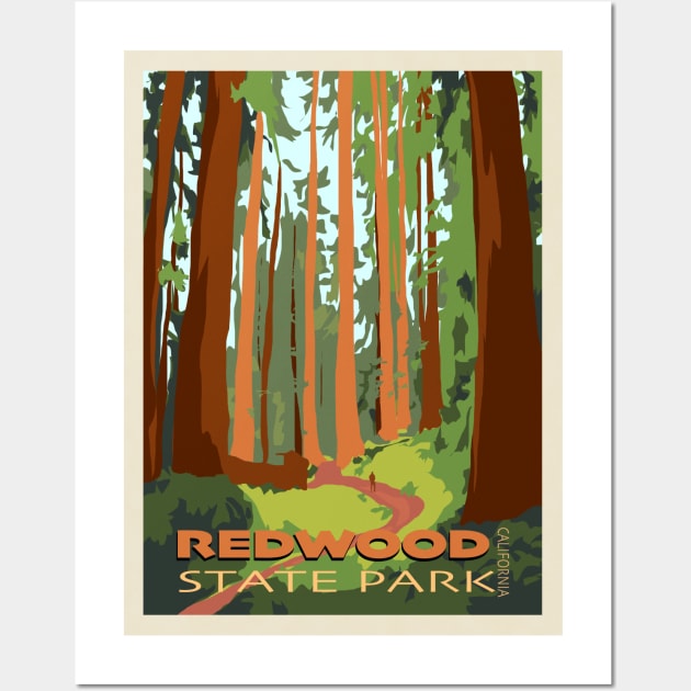 Redwood State Park Wall Art by sigsin